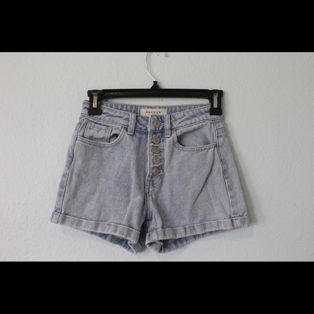 PacSun high rise shorts